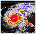 Infrared Satellite Imagery of Hurricane Katrina